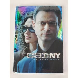CSI NY: The Fourth Season (DVD, 2007 6 Disc Set) - Brand New!!!